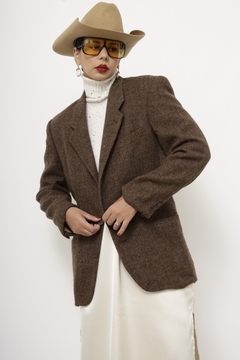 Blazer marrom YVES SAINT LAURENT