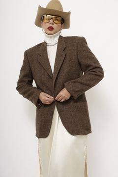 Blazer marrom YVES SAINT LAURENT - comprar online