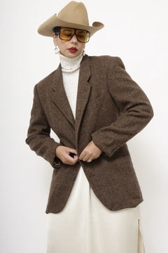 Blazer marrom YVES SAINT LAURENT - comprar online