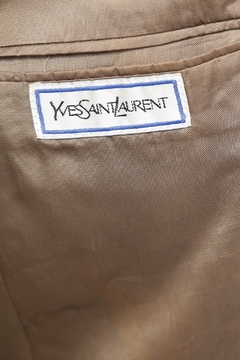 Blazer marrom YVES SAINT LAURENT - comprar online