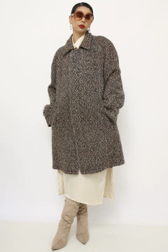 Casaco vintage Lã pesado forrado - loja online