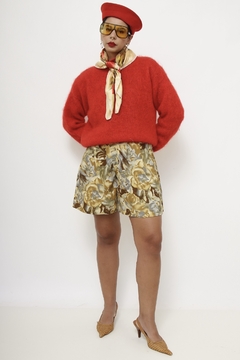 Pulover vermelho Lã vintage - loja online