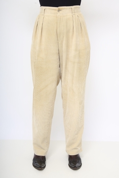 Calça HUGO BOSS cotele bege - comprar online