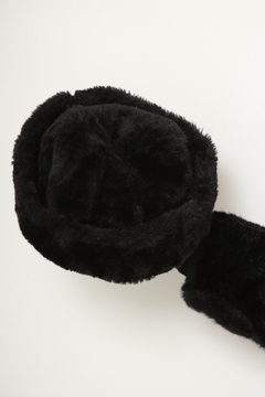 Chapeu pelucia preto vintage na internet