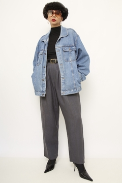 Jaqueta jeans cavalinho vintage - loja online