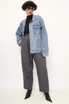Jaqueta jeans cavalinho vintage