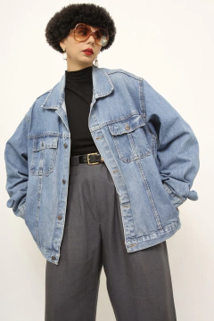 Jaqueta jeans cavalinho vintage