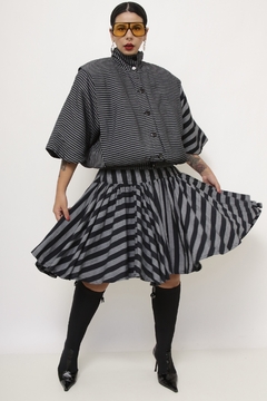 Conjunto SAIA + BLUSA listras vintage na internet