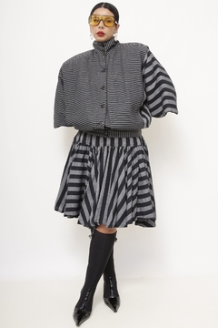 Conjunto SAIA + BLUSA listras vintage - comprar online