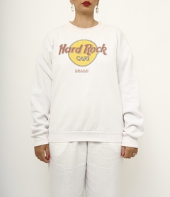 Imagem do Moletom branco HARD ROCK ORIGINAL
