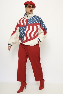Jaqueta 100% seda USA