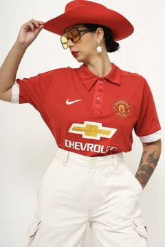 Polo MANCHESTER UNITED vermelha - comprar online