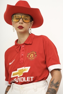 Polo MANCHESTER UNITED vermelha - loja online