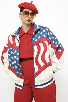 Jaqueta 100% seda USA