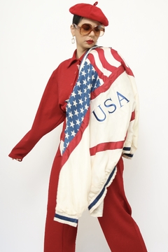 Jaqueta 100% seda USA - loja online