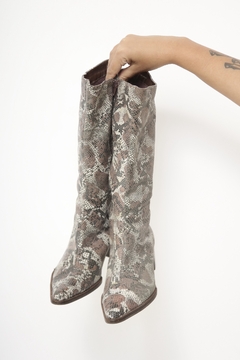 Bota TNG couro cobra 38 - loja online
