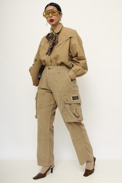 Calça cotele bege cargo POLO RALP LAUREN - loja online