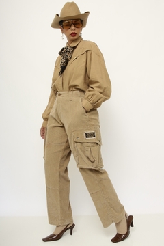 Imagem do Calça cotele bege cargo POLO RALP LAUREN