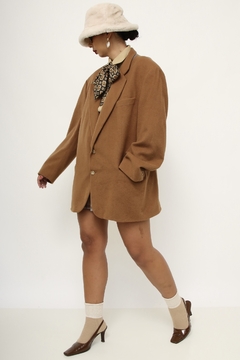Blazer marrom cashemer BROOK TAVENER - loja online