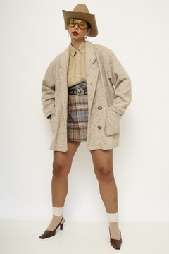 Imagem do Blazer bege lã floquinhos 80´s