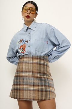 Camisa jeans Pateta florida - comprar online