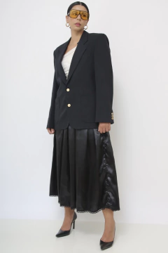 Blazer preto vila romana vintage na internet