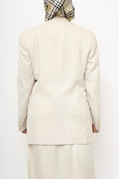Blazer classico ombreira vintage