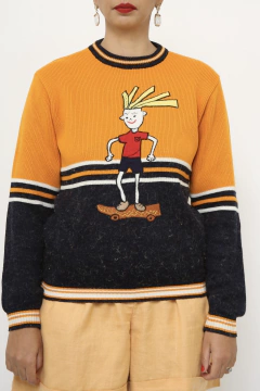Pulover skatista vintage - Capichó Brechó