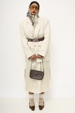 Blazer classico ombreira vintage