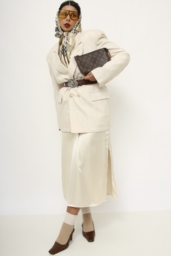 Blazer classico ombreira vintage - loja online