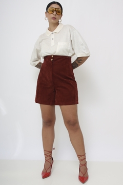 Polo tricot creme vintage - comprar online