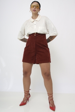 Polo tricot creme vintage - comprar online
