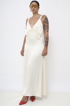 Vestido estilo Sleep Dress champagne vintage - loja online
