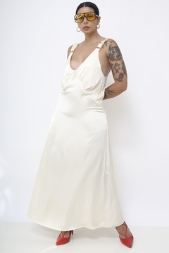 Vestido estilo Sleep Dress champagne vintage - comprar online