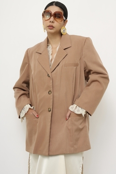 Blazer bege classico vintage na internet