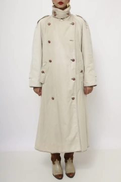 Trench Coat forrado bege classico - loja online