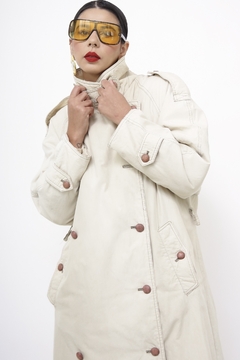 Trench Coat forrado bege classico - comprar online