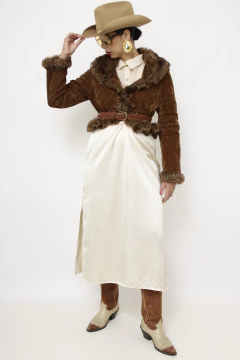 Casaco cropped Penny vintage