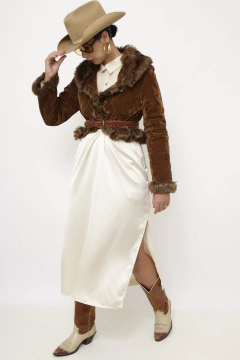 Casaco cropped Penny vintage na internet