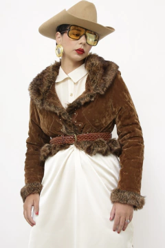 Casaco cropped Penny vintage na internet