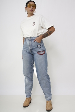 Calça jeans cintura alta Tony Marcel