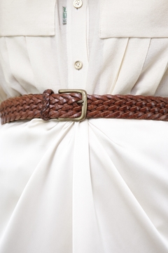 Cinto couro trisse marrom cavalo - comprar online