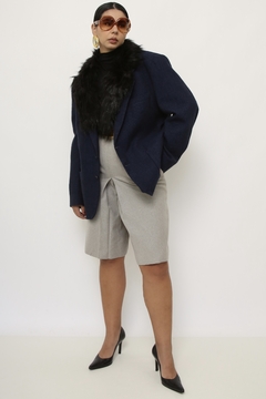 Imagem do Blazer VALENTINO marinho gola removivel