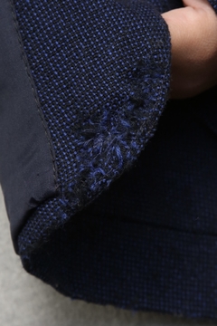 Blazer VALENTINO marinho gola removivel - loja online