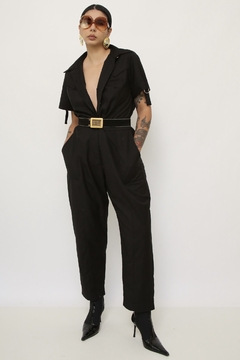 Macacão preto classico - comprar online