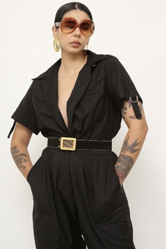 Macacão preto classico - comprar online