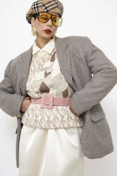 Blazer xadrez Francesco Dantello na internet