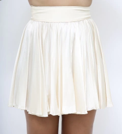 Saia 100% seda TUFI DUEK plissada - Capichó Brechó