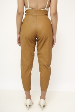 Imagem do Calça caramelo couro vintage