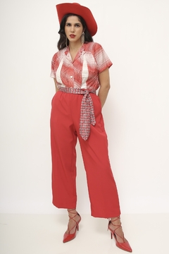 Camisa poa listras vintage - comprar online
